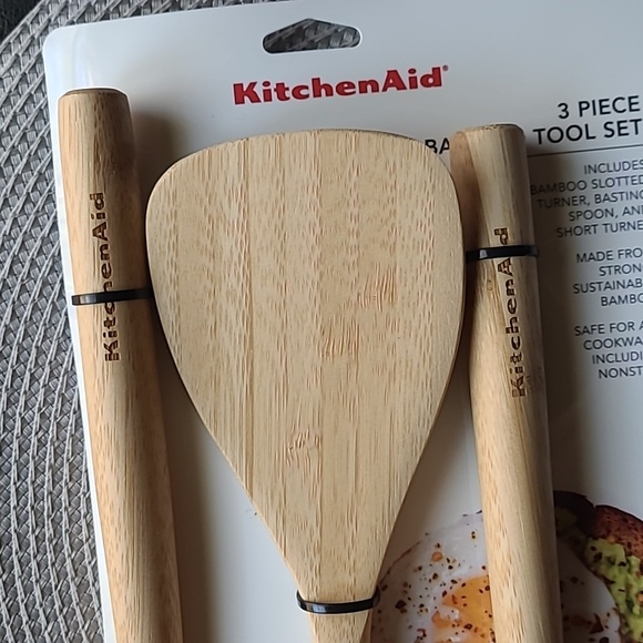 KitchenAid Bamboo Tool Set - Picture 3 of 5